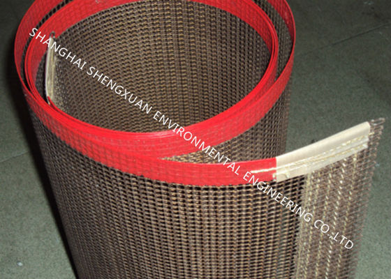 Correia transportadora da malha antiestática de PTFE tamanho de malha de 4mm * de 4mm com resistência de desgaste forte