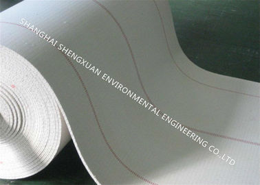 Permeável contínuo de pano da corrediça do ar do Weave de 4 dobras personalizado para o transporte industrial